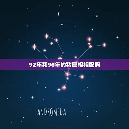 92年和96年的猪属相相配吗,92年属猴和95年属猪配么? 92年和96年的猪属相相配吗,92年属猴和95年属猪配么?
