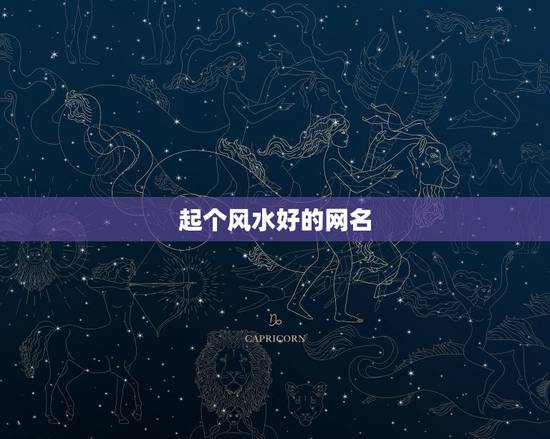起个风水好的网名,求风水大师给我起个财运好的名字! 起个风水好的网名,求风水大师给我起个财运好的名字!