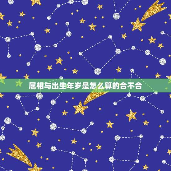 属相与出生年岁是怎么算的合不合，2023年41岁的人是哪年岀生的，属相
