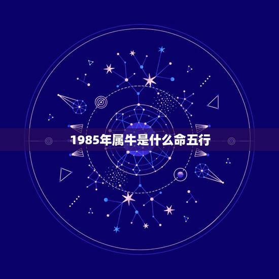 1985年属牛是什么命五行，1985年属牛的五行属什么？