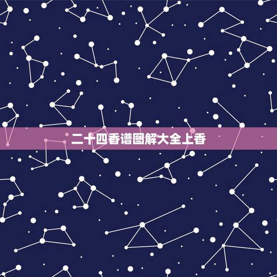 二十四香谱图解大全上香,烧香二十四香图 二十四香谱图解大全上香,烧香二十四香图