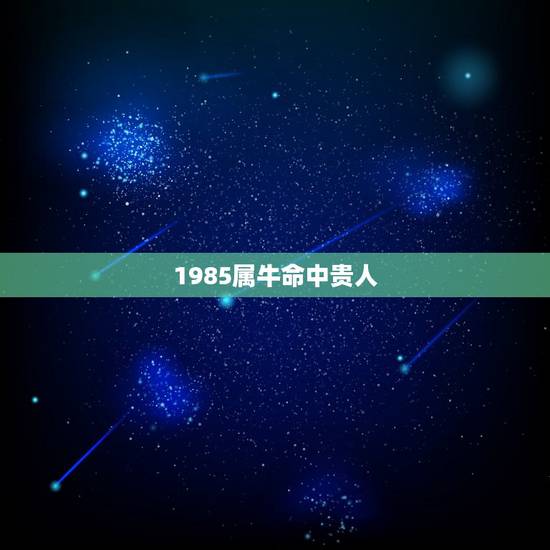 1985属牛命中贵人 属牛的五大贵人 1985属牛命中贵人 属牛的五大贵人