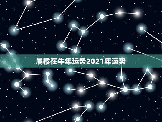 属猴在牛年运势2021年运势，属猴人2021年运势运程每月运程
