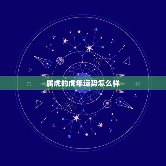 属虎的虎年运势怎么样，八字虎年年运势