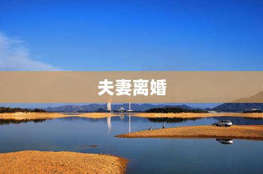 夫妻离婚,夫妻离婚应该怎么办手续? 夫妻离婚,夫妻离婚应该怎么办手续?