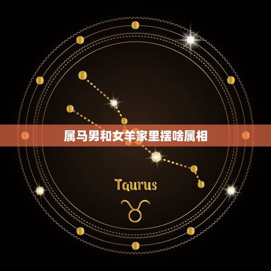 属马男和女羊家里摆啥属相，属马男和什么属相女配