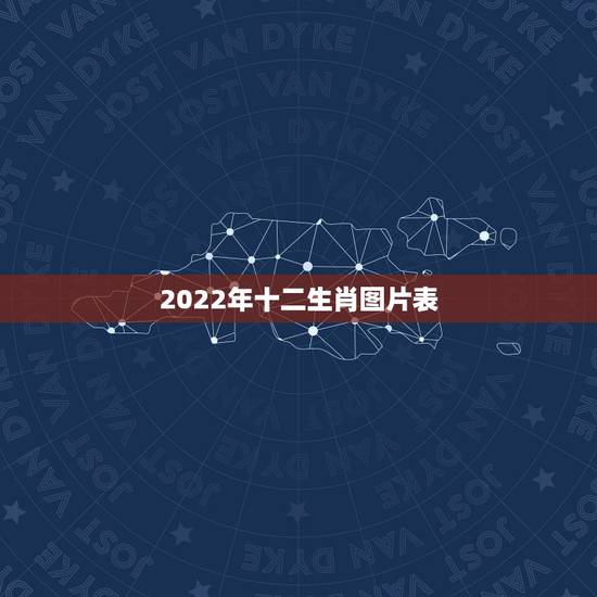 2022年十二生肖图片表，十二生肖卡2022 完整图片