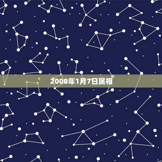 2000年1月7日属相,2000年一月七日出生五行属什么,有什么含义 2000年1月7日属相,2000年一月七日出生五行属什么,有什么含义