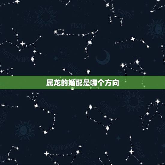 属龙的婚配是哪个方向,1988年属龙的婚配人在哪方 属龙的婚配是哪个方向,1988年属龙的婚配人在哪方