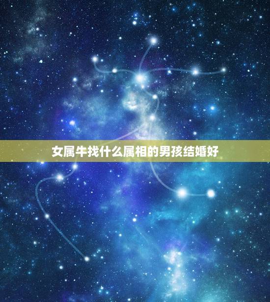 女属牛找什么属相的男孩结婚好,属牛的找什么属相的结婚最好 女属牛找什么属相的男孩结婚好,属牛的找什么属相的结婚最好