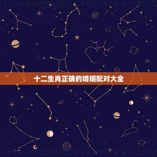 十二生肖正确的婚姻配对大全 生肖婚姻最佳配对表大全 十二生肖正确的婚姻配对大全 生肖婚姻最佳配对表大全