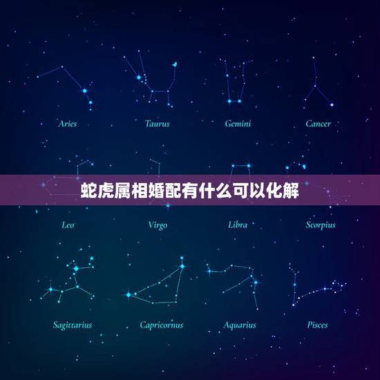蛇虎属相婚配有什么可以化解，我是1986的属虎，我老婆1989的属蛇，