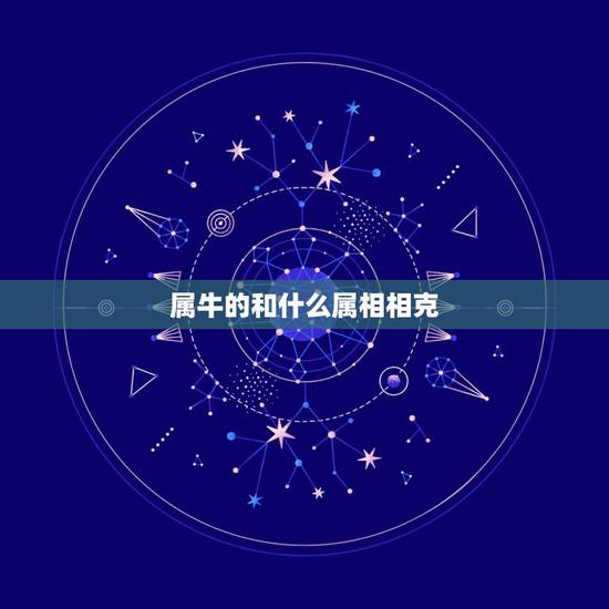 属牛的和什么属相相克,属牛最不配的属相 属牛的和什么属相相克,属牛最不配的属相
