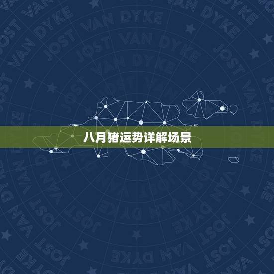八月猪运势详解场景，2007年农历八月男属猪的一生运势