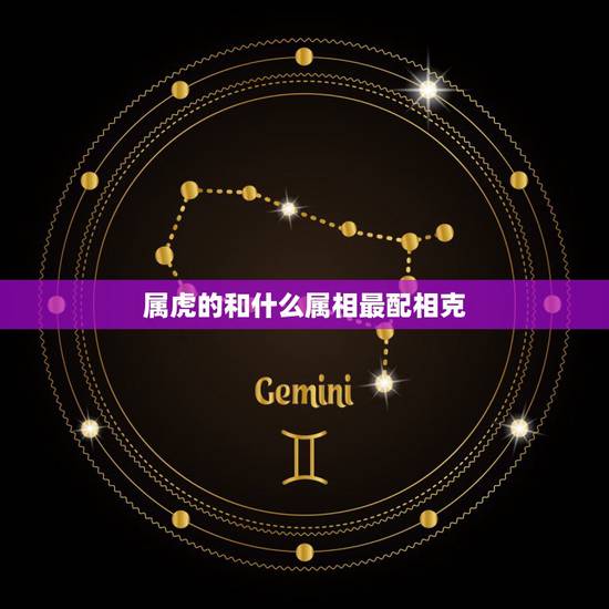 属虎的和什么属相最配相克，属虎的与什么属相相克？