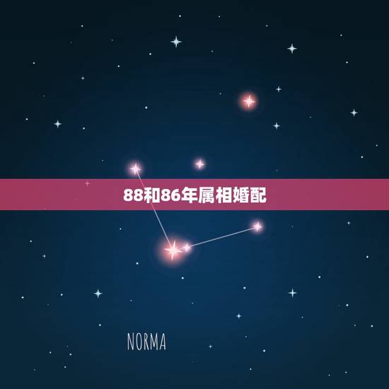 88和86年属相婚配，88年的和86年的相配？
