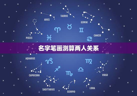 名字笔画测算两人关系，算名字笔画来看关系的一个测试……