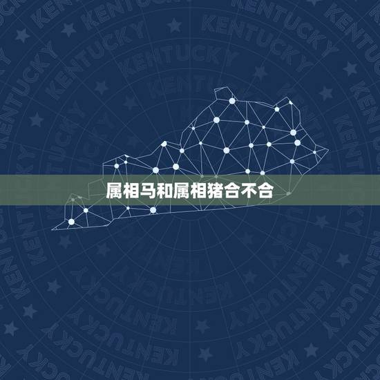 属相马和属相猪合不合，属猪的人和属马的人合不合