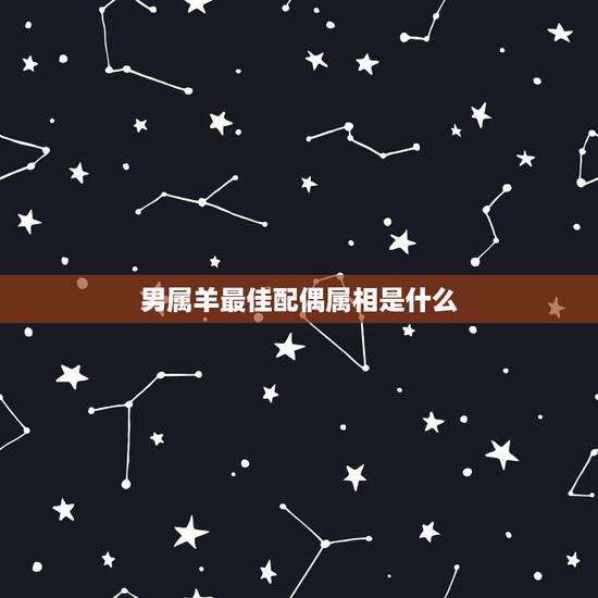 男属羊最佳配偶属相是什么，79年属羊的最佳配偶