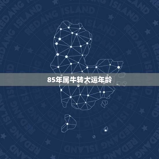 85年属牛转大运年龄,1985年属牛的五行属什么? 85年属牛转大运年龄,1985年属牛的五行属什么?
