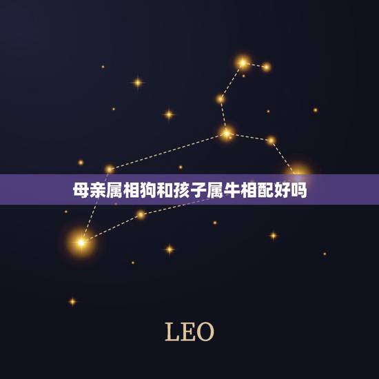 母亲属相狗和孩子属牛相配好吗,属狗和属牛的相配吗? 母亲属相狗和孩子属牛相配好吗,属狗和属牛的相配吗?