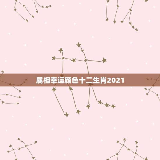 属相幸运颜色十二生肖2021，2021属龙的幸运颜色