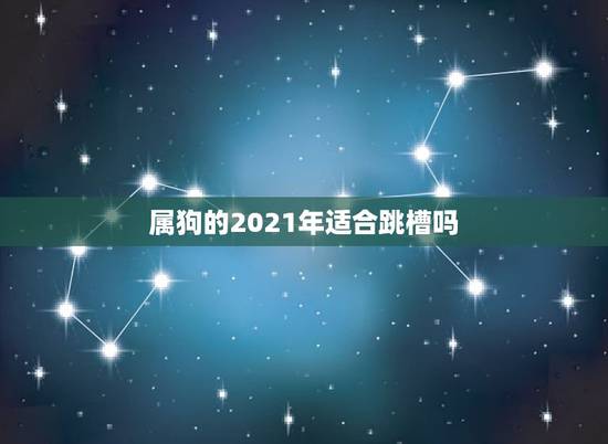 属狗的2021年适合跳槽吗,属狗2021年运势 属狗的2021年适合跳槽吗,属狗2021年运势