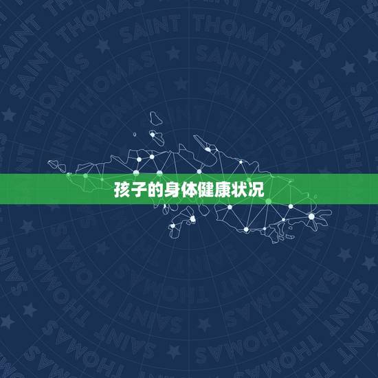 孩子的身体健康状况 孩子的身体健康状况