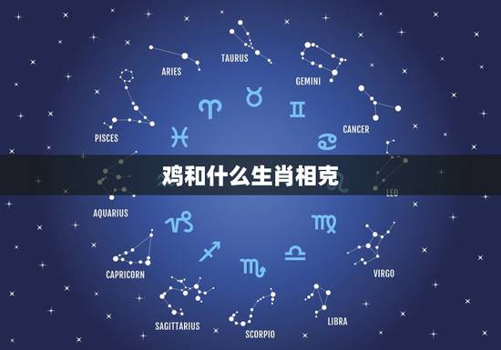 鸡和什么生肖相克，猪和什么生肖相合