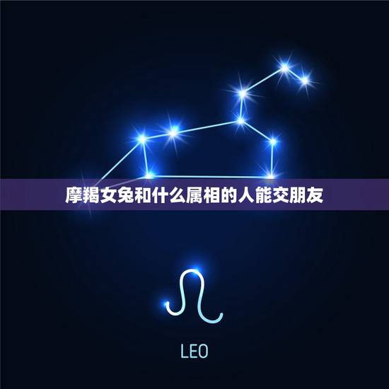 摩羯女兔和什么属相的人能交朋友,属兔的女人和什么属相女做朋友最好 摩羯女兔和什么属相的人能交朋友,属兔的女人和什么属相女做朋友最好