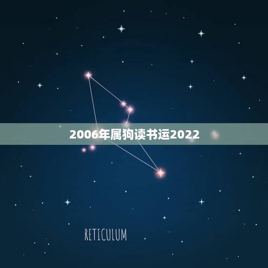 2006年属狗读书运2022，属狗人2022年全年运势如何