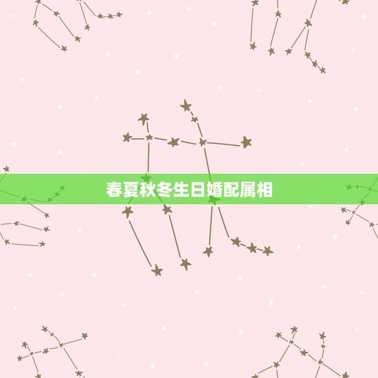 春夏秋冬生日婚配属相，81年属什么