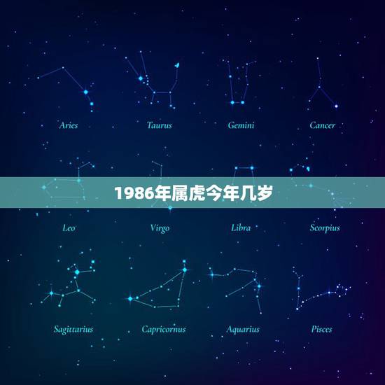 1986年属虎今年几岁,1986年出生2022 年多少岁 1986年属虎今年几岁,1986年出生2022 年多少岁