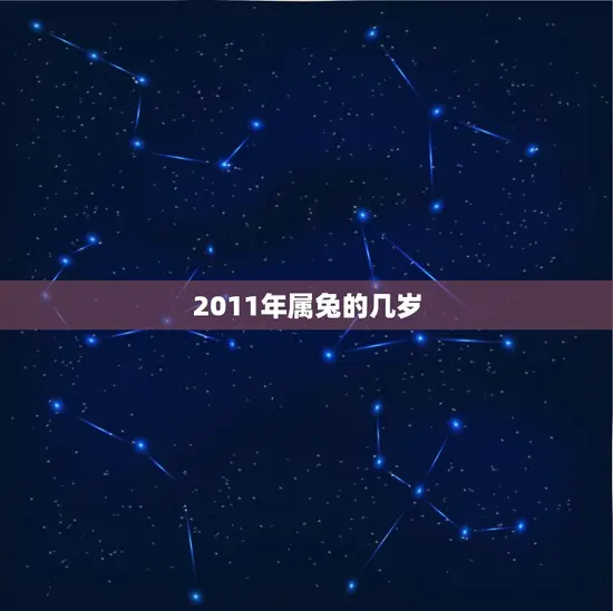 2011年属兔的几岁 2011年属兔的几岁