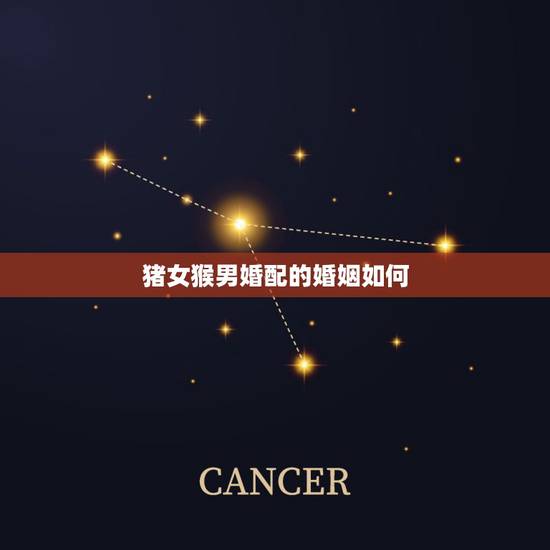 猪女猴男婚配的婚姻如何,巨蟹座猪女和猴男婚姻 猪女猴男婚配的婚姻如何,巨蟹座猪女和猴男婚姻