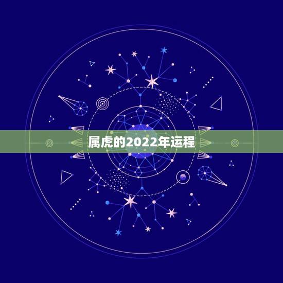 属虎的2022年运程，2022年虎年是什么命