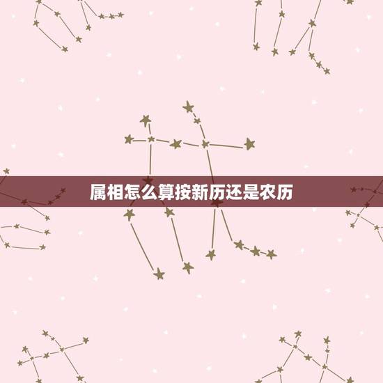 属相怎么算按新历还是农历,请问一下属相是按农历还是阳历来算? 属相怎么算按新历还是农历,请问一下属相是按农历还是阳历来算?