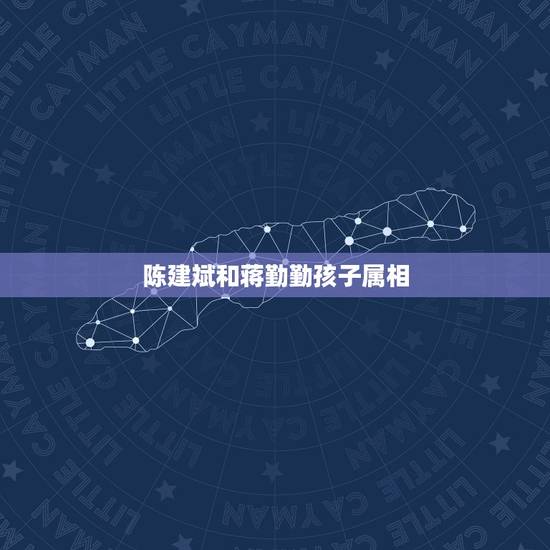 陈建斌和蒋勤勤孩子属相，陈建斌和蒋勤勤婚后的生活，过的这么样？
