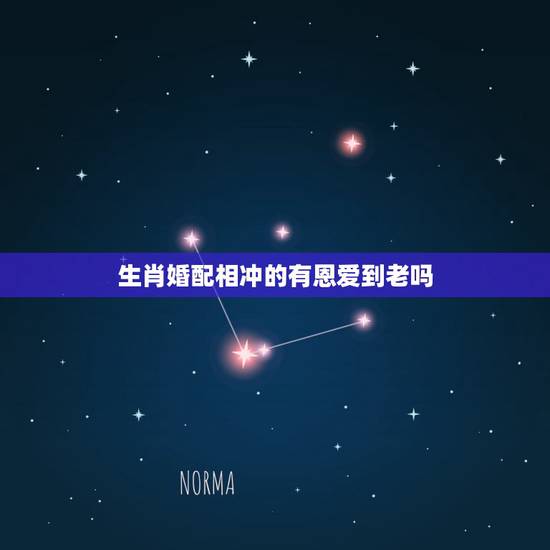 生肖婚配相冲的有恩爱到老吗，生肖和婚姻配对准确吗？