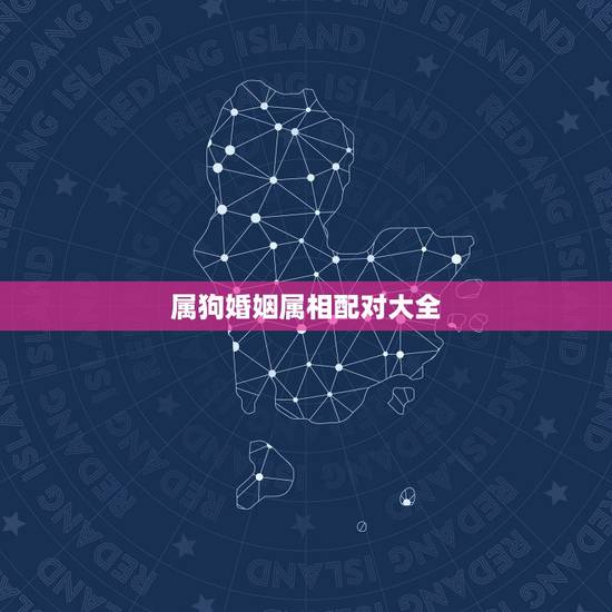 属狗婚姻属相配对大全，属狗的和什么属相最配 详细