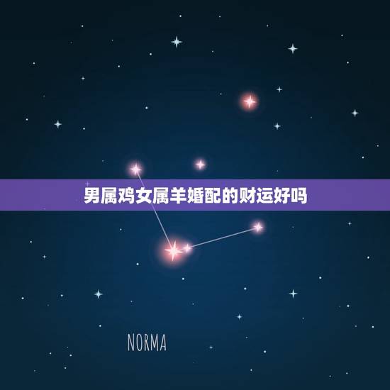 男属鸡女属羊婚配的财运好吗，女属羊男属鸡配吗 详细�0�3