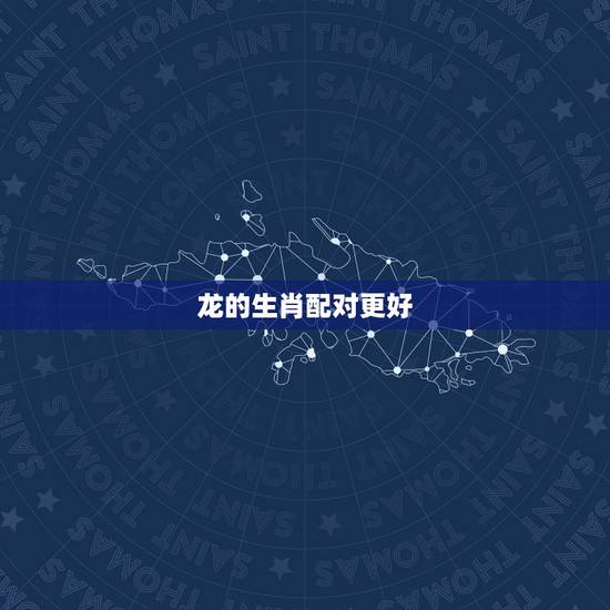 龙的生肖配对更好，马的生肖配对更好
