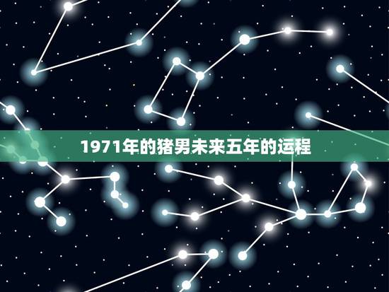 1971年的猪男未来五年的运程,1971年属猪下半年的运势 1971年的猪男未来五年的运程,1971年属猪下半年的运势