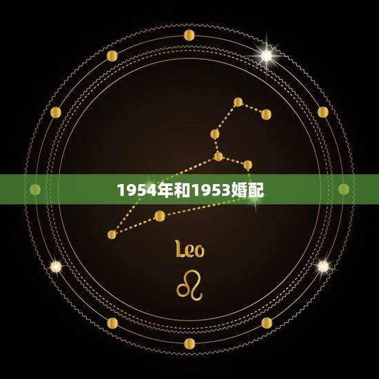 1954年和1953婚配，53年属蛇男与62年属虎女婚姻