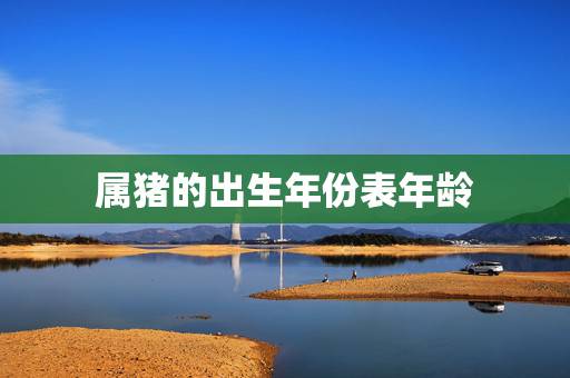 属猪的出生年份表年龄，属狗的出生年份表年龄
