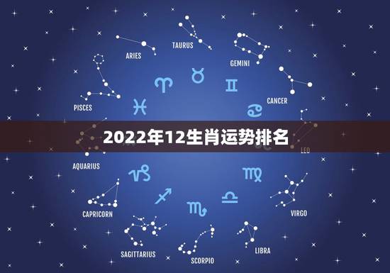 2022年12生肖运势排名，2022年哪些生肖运势好今天什么生肖最旺财