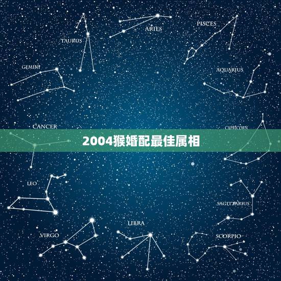 2004猴婚配最佳属相,属猴能跟猴的婚配吗 2004猴婚配最佳属相,属猴能跟猴的婚配吗