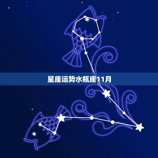 星座运势水瓶座11月，求！水瓶座的星座运势？（生日在内）