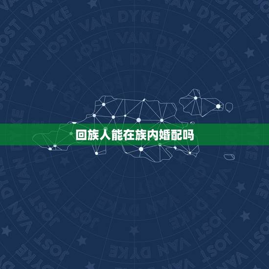 回族人能在族内婚配吗,回族人只能和回族人在一起,结婚吗?为什么? 回族人能在族内婚配吗,回族人只能和回族人在一起,结婚吗?为什么?