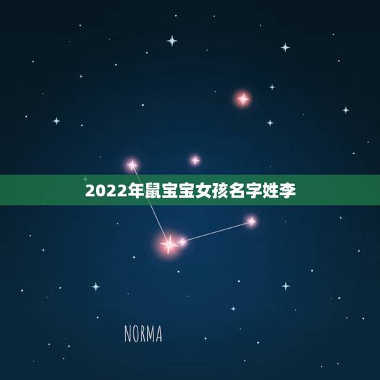 2022年鼠宝宝女孩名字姓李,李姓属鼠女孩名字大全 2022年鼠宝宝女孩名字姓李,李姓属鼠女孩名字大全